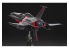 Hasegawa maquette 64807 Space Wolf SW-190 « Harlock Custom » avec figurine en acrylique 1/72