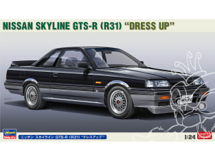 Hasegawa maquette voiture 20657 Nissan Skyline GTS-R (R31) (Dress Up) 1/24