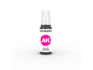 Ak interactive peinture acrylique 3G AK11270 NOIR VIOLET COULEUR PUNCH 17ml