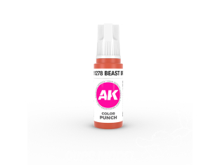 Ak interactive peinture acrylique 3G AK11278 BEAST BROWN COULEUR PUNCH 17ml