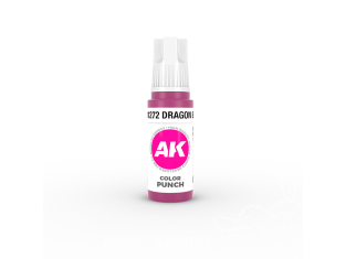 Ak interactive peinture acrylique 3G AK11272 SANG DE DRAGON COULEUR PUNCH 17ml