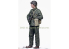 Alpine figurine 35312 Soldat infanterie américaine avec mitrailleuse M3 1/35