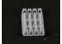 Ginger Cat accessoire GC35306 Panzer tool clamps Late (v.2) 1/35