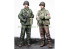 Alpine figurine 35314 Ensemble d&#039;infanterie et de soins médicaux américains (2 figurines) 1/35