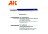 AK interactive outillage ak9321 ENGRAVING SCRIBER EN ACIER TUNGSTÈNE