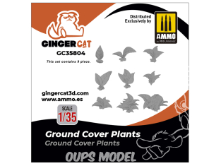 Ginger Cat accessoire GC35804 Plantes couvre-sol 1/35