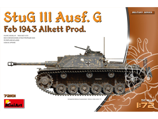 Mini Art maquette militaire 72101 StuG III Ausf. G Feb 1943 Product 1/72