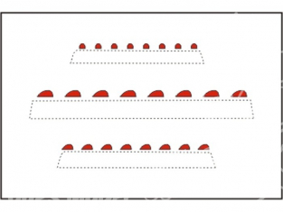 CMK set detail resine 011 FEUX DE NAVIGATION ROUGE 1/35