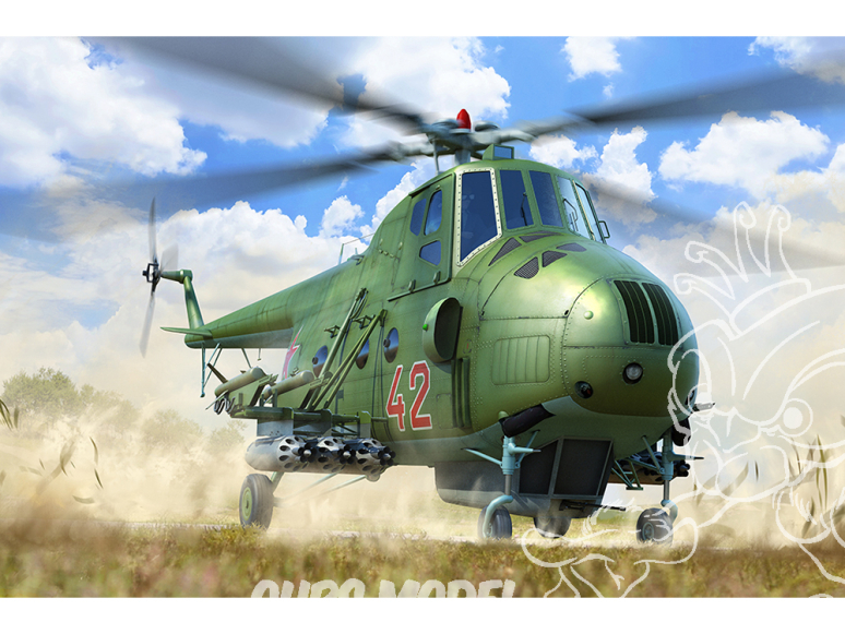 Trumpeter maquette hélicoptére 05818 Hélicoptère russe Mi-4AV "Hound" 1/48