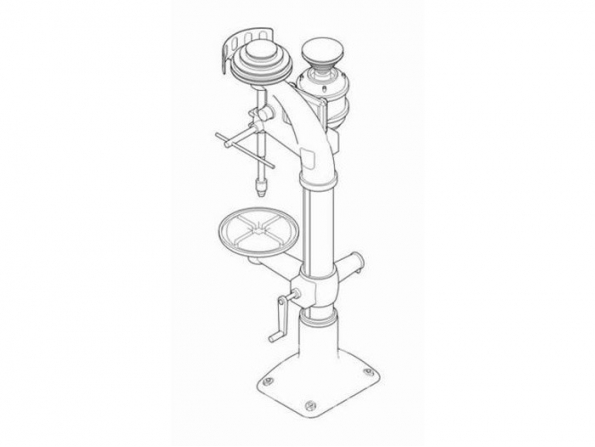 CMK accessoire diorama 3032 PERCEUSE A COLONNE 1/35