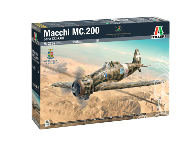 Italeri maquette avion 2767 Macchi C.200 Serie XXI-XXIII 1/48