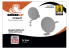 Ginger Cat accessoire GC35407 Parabole TV x2 1/35