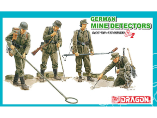 Dragon maquette militaire 6280 Détecteurs de mines allemands 1/35