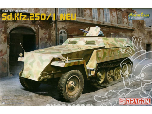 Dragon maquette militaire 6476 Sd.Kfz.250/1 NEU (Premium Edition) 1/35