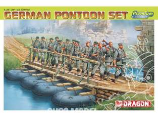 Dragon maquette militaire 6532 Ensemble de ponton allemand 1/35