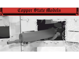 Copper State Models maquettes militaire A35-013 MG08 avec support de berceau pour 35010 1/35