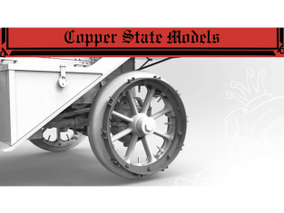 Copper State Models maquettes militaire A35-018 Jantes à crampons pour Ehrhardt 35010 1/35