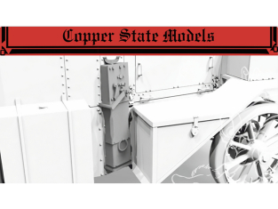 Copper State Models maquettes militaire A35-016 Cric pour Ehrhardt 35010 1/35