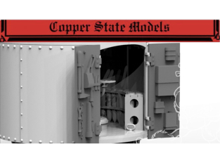 Copper State Models maquettes militaire A35-035 Portes Fahrpanzer avec équipement 1/35