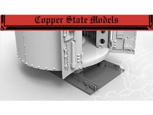 Copper State Models maquettes militaire A35-033 Rail pour Fahrpanzer 1/35