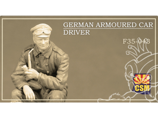 Copper State Models personnel militaire F35-0043 Conducteur de véhicule blindé allemand 1/35