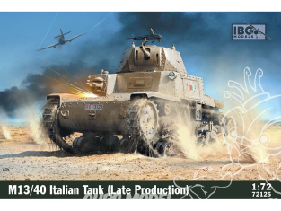 IBG maquette militaire 72125 Char italien Fiat M13/40, production tardive 1/72