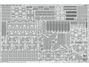 Eduard photodecoupe bateau 53305 Amélioration HMS Ark Royal 1939 Partie I I Love Kit 1/350