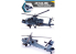 Academy maquette Helicoptére 12129 AH-64A ANG Caroline du Sud 1/35