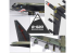 Academy maquettes avion 12632 Boeing USAF B-52D Stratofortress 1/144