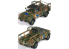 Academy maquettes militaire 13551 ROK Army K311A1 - 1¼ ton utility truck 1/35