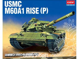 Academy maquette militaire 13425 USMC M60A1 RISE (P) 1/72