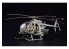 Kitty Hawk maquette hélicoptère kh50003 AH-6J/MH-6J &quot;LITTLE BIRD NIGHTSTALKERS&quot; SOMALIE (Mogadiscio) 1993 1/48