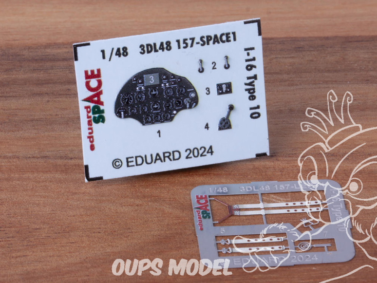 Eduard Space décalques 3D 3DL48157 I-16 Type 10 Eduard 1/48