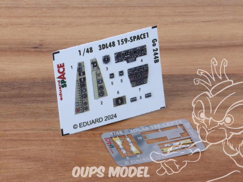 Eduard Space décalques 3D 3DL48159 Go 244B Icm 1/48