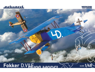 EDUARD maquette avion 8483 Fokker D.VIIF WeekEnd Edition 1/48