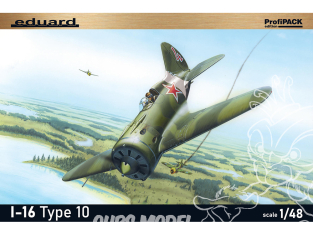 EDUARD maquette avion 8148 I-16 Type 10 ProfiPack Edition Réédition 1/48