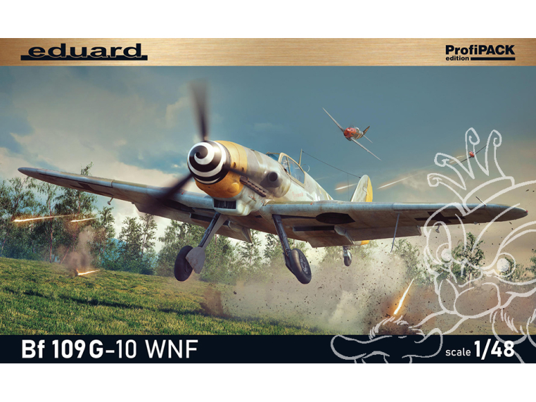 EDUARD maquette avion 82161 Messerschmitt Bf 109G-10 WNF/Diana ProfiPack Edition Réédition 1/48
