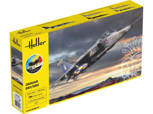 Heller maquette avion 56427 STARTER KIT Jaguar GR1/GR3 inclus colle et peintures 1/48