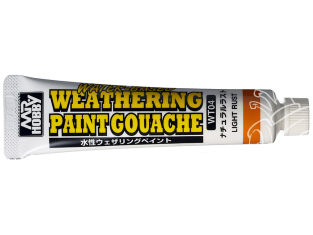 Mr Hobby WT04 Weathering Paint Gouache peinture patinable à base d'eau Rouille légère