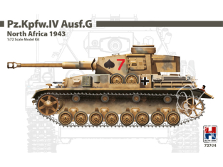 Hobby 2000 maquette militaire 72704 Pz.Kpfw.IV Ausf.G Afrique du Nord 1943 1/72