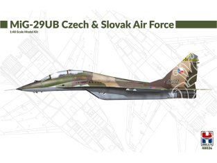 Hobby 2000 maquette avion 48026 MiG-29UB Czech & Slovak Air Force 1/48