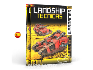 Ak Interactive livre AK595 AK LEARNING WARGAMES SÉRIE 3 : TECHNIQUES LANDSHIP en ESPAGNOL