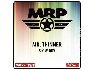 MRP peintures TSD Mr Thinner slow dry (séchage lent) 125ml