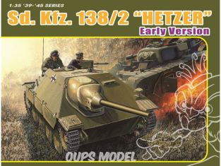 Dragon maquette militaire 6708 Sd.Kfz.138/2 "Hetzer" Early Version 1/35