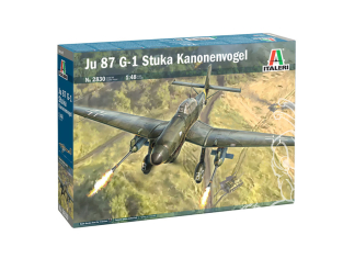 Italeri maquette avion 2830 Ju 87 G-1 Stuka Kanonenvogel 1/48