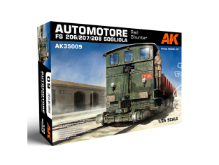 AK interactive ak35009 TRAIN DE MANŒUVRE FS 206/207/208 1/35