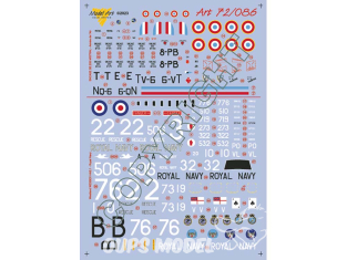 Decalques Model Art 72/086 SNCASE Mistral Westland Wessex 1/72