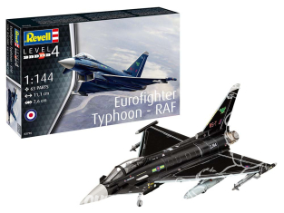 Revell maquette avion 03796 Eurofighter Typhoon - RAF 1/144