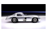 Le Grand maquette voiture LE102 Mercedes-Benz 300 SLR Uhlenhaut Coupé kit intérieur blue 1/8