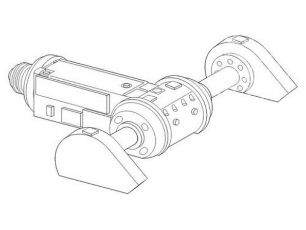 CMK set detail resine 2046 PANTHER / BERGEPANTHER TRANSMISSION 1/72